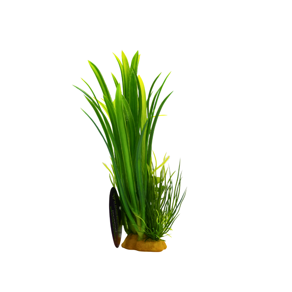 Yusee Aquarium Decorations - Artificial Plant YS-70106-8 [Height:8"]