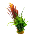 Yusee Aquarium Decorations - Artificial Plant 30802 [18x15x23cm]