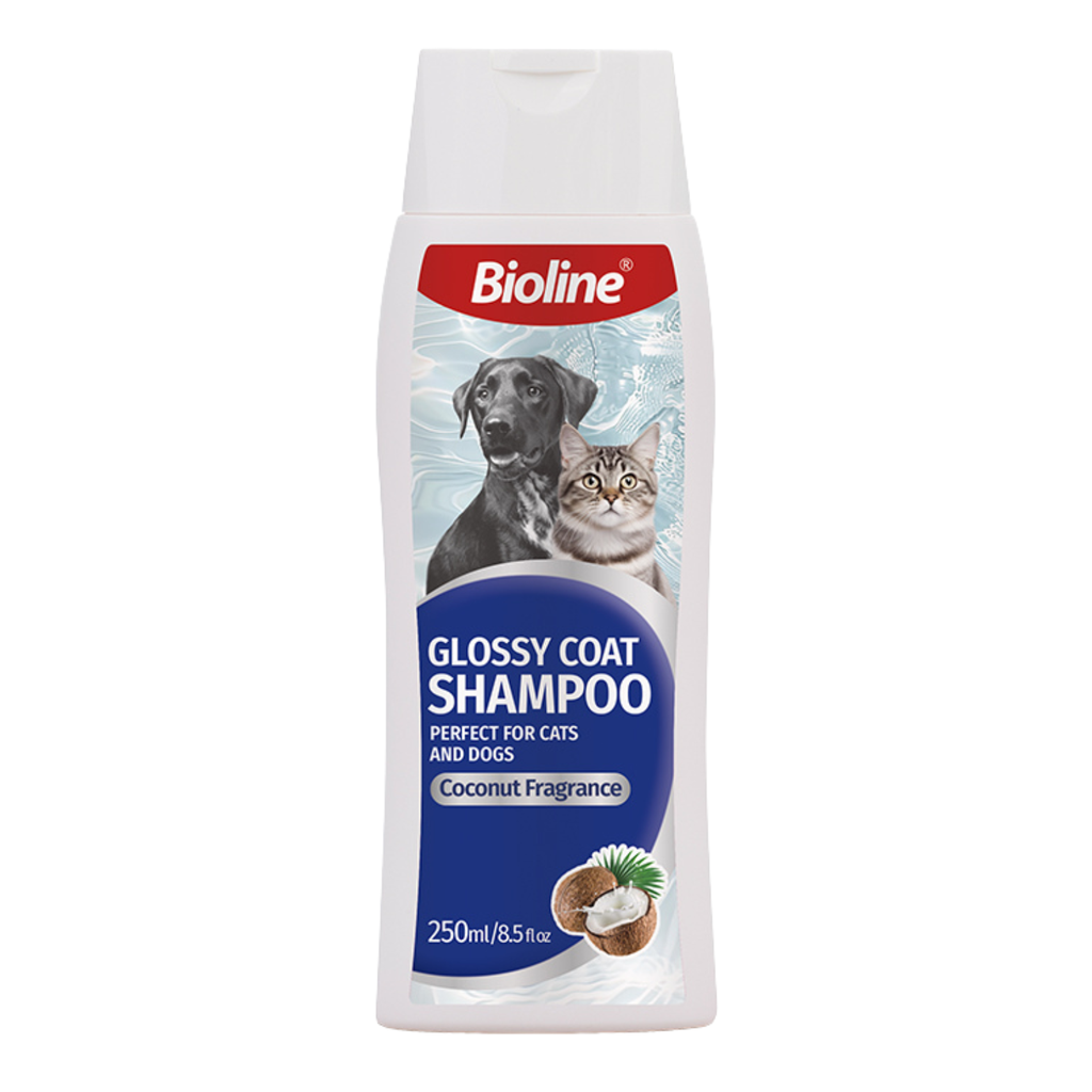 Biolineglossy Coat Shampoo-Dogs And Cats 250ml[Weight - 250ml]