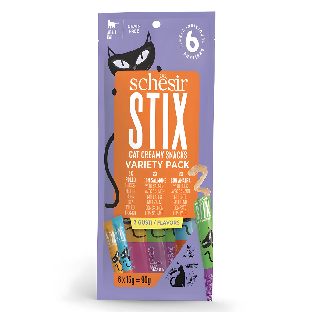 Schesir After Dark Valentine Feast'26 Gift Pack for Cats