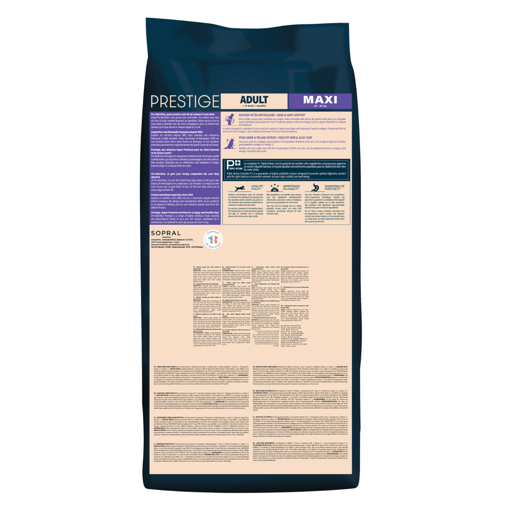 Pro nutrition Prestige Dog Adult Maxi 14Kg 