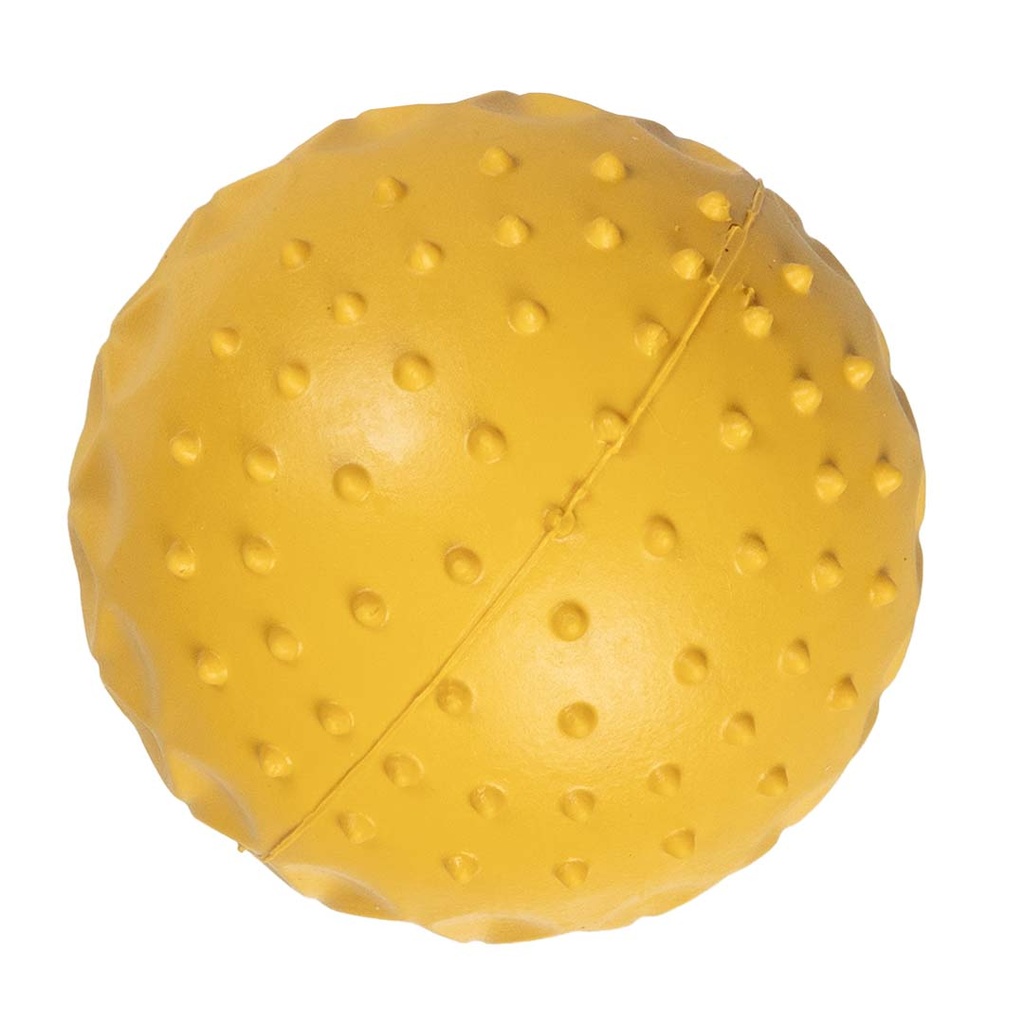 Duvo Ball Griplay dental dot Yellow 6x6x6cm