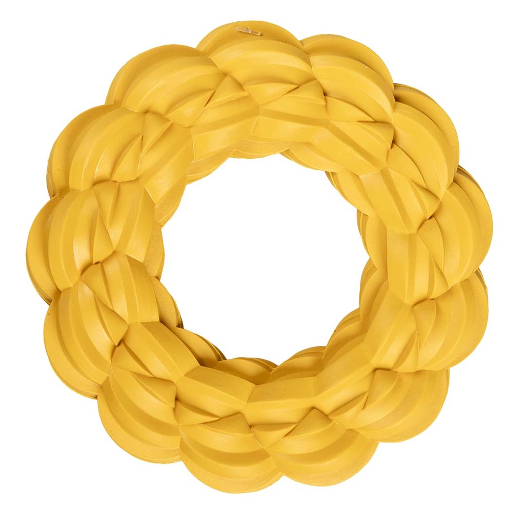 Duvo Chew toy Griplay ring Yellow 14x14x3cm
