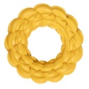 Duvo Chew toy Griplay ring Yellow 14x14x3cm