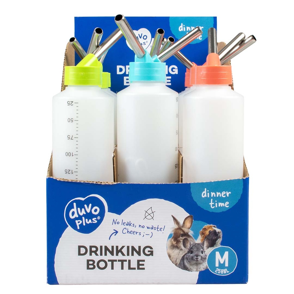 Duvo Drinking bottle Mixed colors 250ml