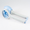 Duvo Foldable poop scooper Grey/blue 15x11x70cm