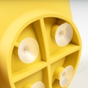 Duvo Lick bowl kiwi Yellow 14x14x6.5cm