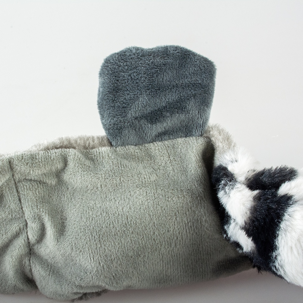 Duvo Plush Racoon squeaky Grey XL 62x13x10cm  