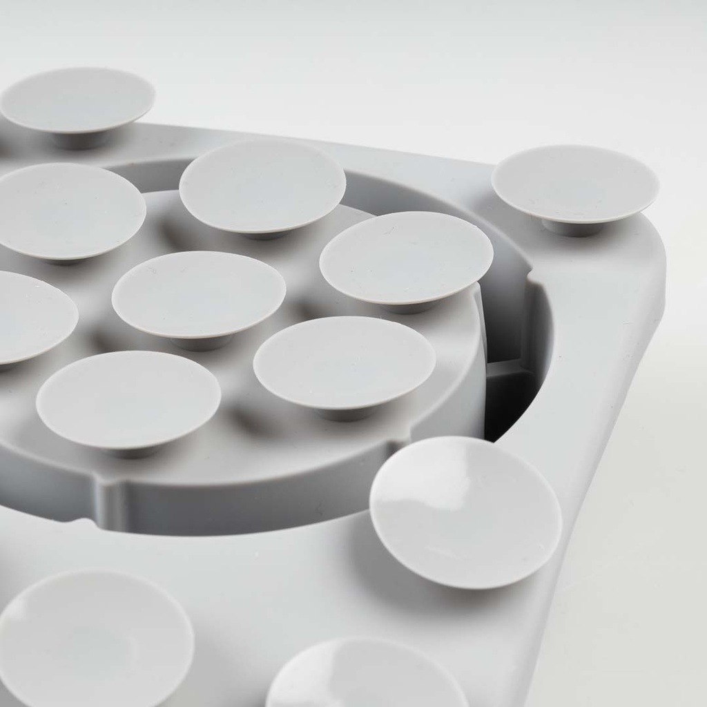 Duvo Slow down feeder 4-in-1 Grey 30x20x4cm