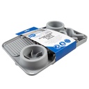 Duvo Slow down feeder 4-in-1 Grey 30x20x4cm