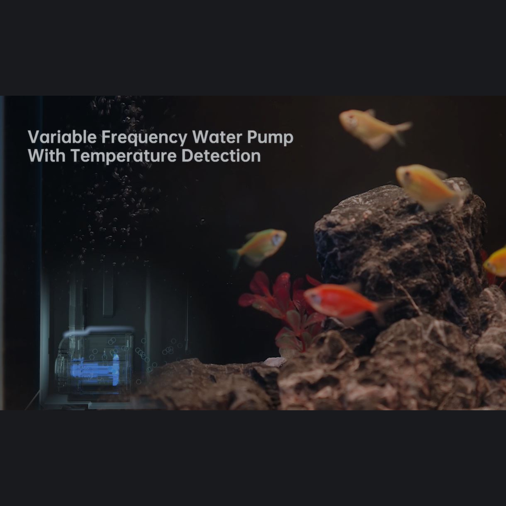 Pawgether Cooke 1s Smart Aquarium With Feeder CK 1S [Wifi Version]-45.4x26.3x35.3cm [30Litre]