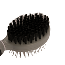Duvo+ 2-In-1 Grooming Brush Large Black/Grey 