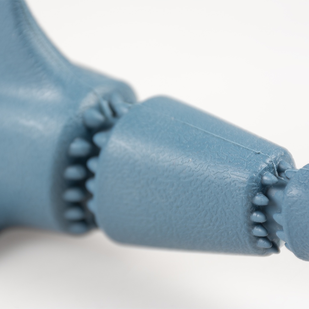 Duvo+ Eco Rubber Shark Snack Dispenser 18x7.6x7x5cm Blue