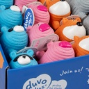 Duvo+ Latex Animals With Stripes 11X6.5X7cm - Display Mixed Colors