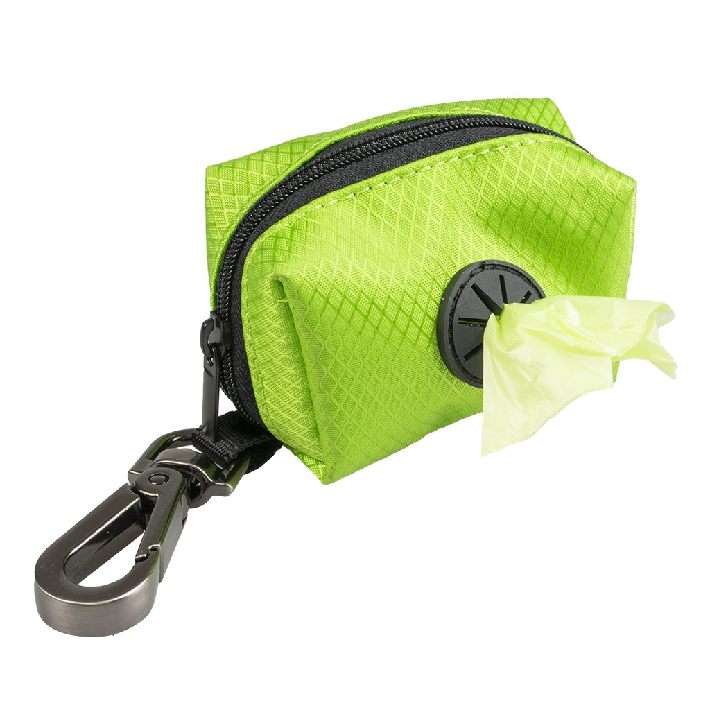 Duvo+ Poo Bag Dispenser Nylon 14X7X6cm Green