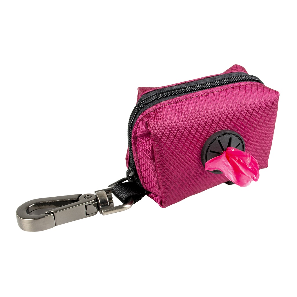 Duvo+ Poo Bag Dispenser Nylon 14X7X6cm Purple