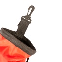 Duvo+ Treat Pouch 11X11X14cm Black/Red