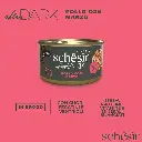 Schesir After Dark Wholefood In Broth For Cat - Chicken With Beef 80g (Min Order- 12 Cans)