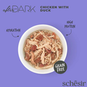 Schesir After Dark Wholefood In Broth For Cat - Chicken With Duck 80g (Min Order- 12 Cans)