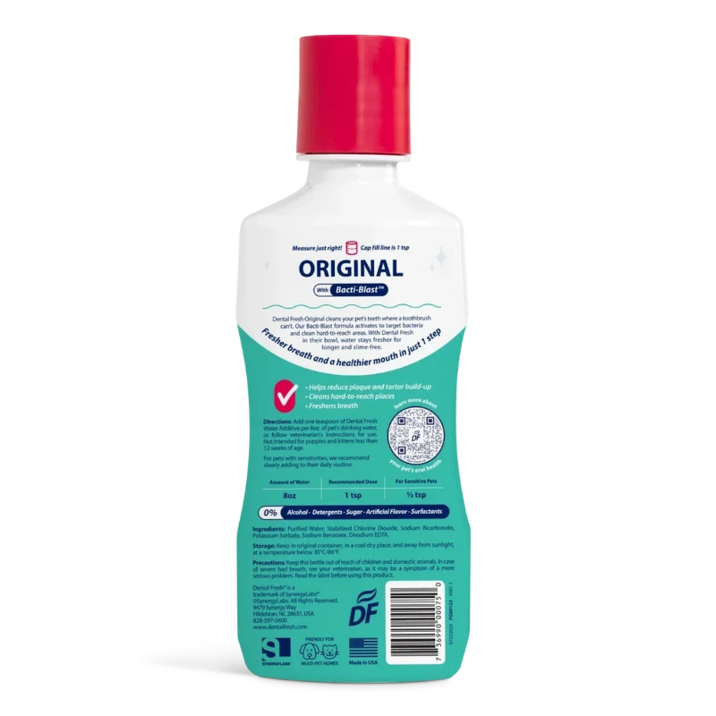 Synergy Labs Original Formula Dental Fresh - Dogs And Cats 503ml [17 Fl. Oz.][Volume - 503ml] 