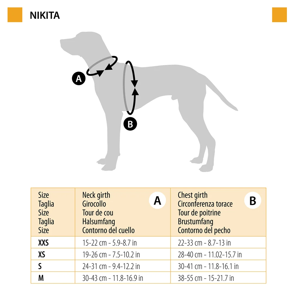 Ferplast Nikita PM Technical Harness In Breathable Nylon[Color - Black, Dimension - 19-26 x 28-40cm x 10mm, Size - XS]