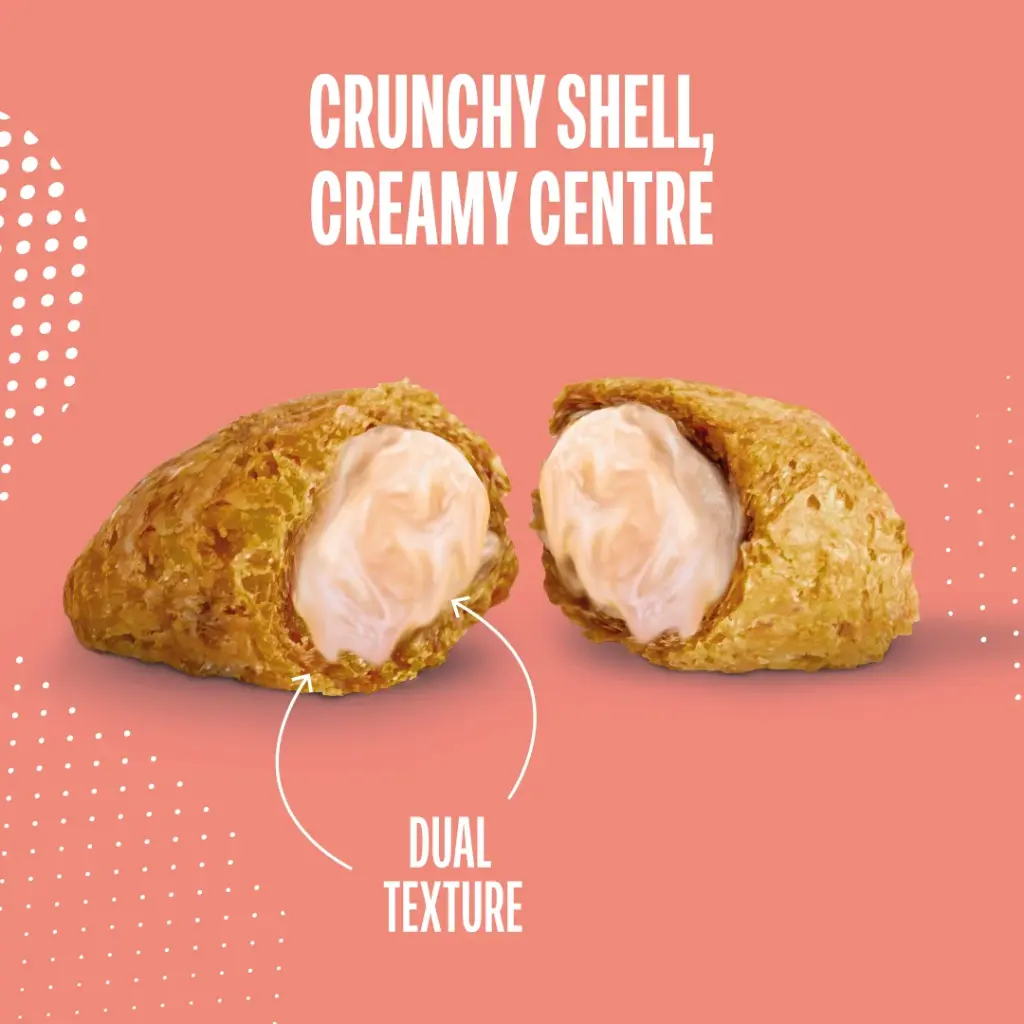 Schesir Snax! Crunchy & Creamy Dog Snack 60g-Salmon