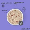 Schesir After Dark Patè For Cat - Chicken With Duck 80g (Min Order- 12 Cans)