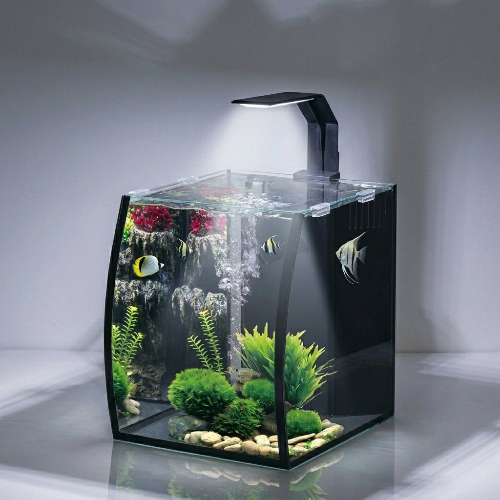 Karis Curvy Aquarium BL-05 - [25x28x30cm]- 21 Litres
