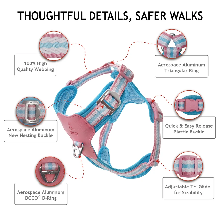 DOCO® Ultra-light Mesh Jacquard Harness- [Size - M]   