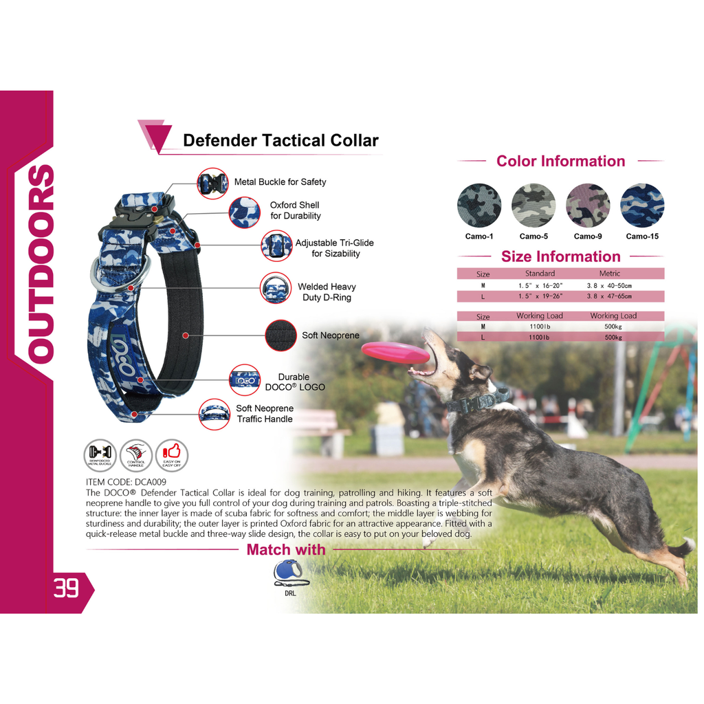 DOCO® Tactical Collar [Size - L]   