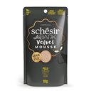 Schesir After Dark Velvet Mousse In Broth Variety Pack For Cat 960g (80g x12 Pouch) - 4 Flavors ( 3 Pouch Each Flavor)