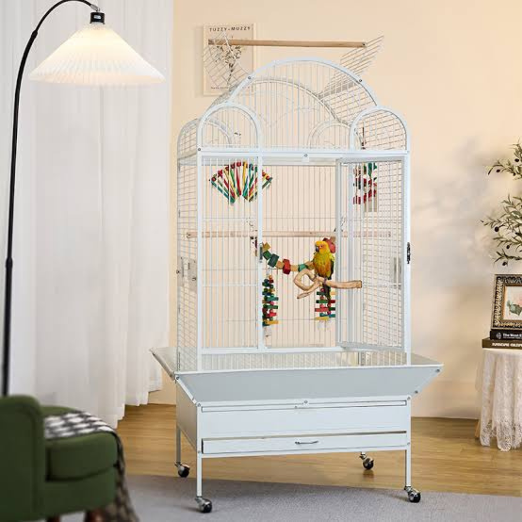 Dayang Cage (A8102) - White