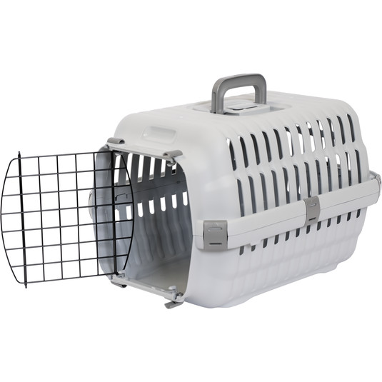Moderna Roover Small Carrier Metal Door - Titanium Grey - L 47 x W 32 x H 29 cm
