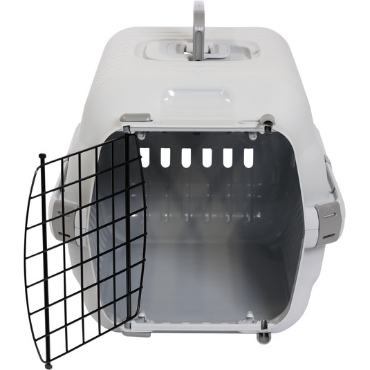Moderna Roover Small Carrier Metal Door - Titanium Grey - L 47 x W 32 x H 29 cm