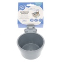 Duvo+ Locking Crock Food Bowl - 600ml - Grey (new) 