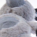 Duvo+ Plush Wildlife Coyote Crackle Dog Toy 20x13x33cm - Grey (new) 