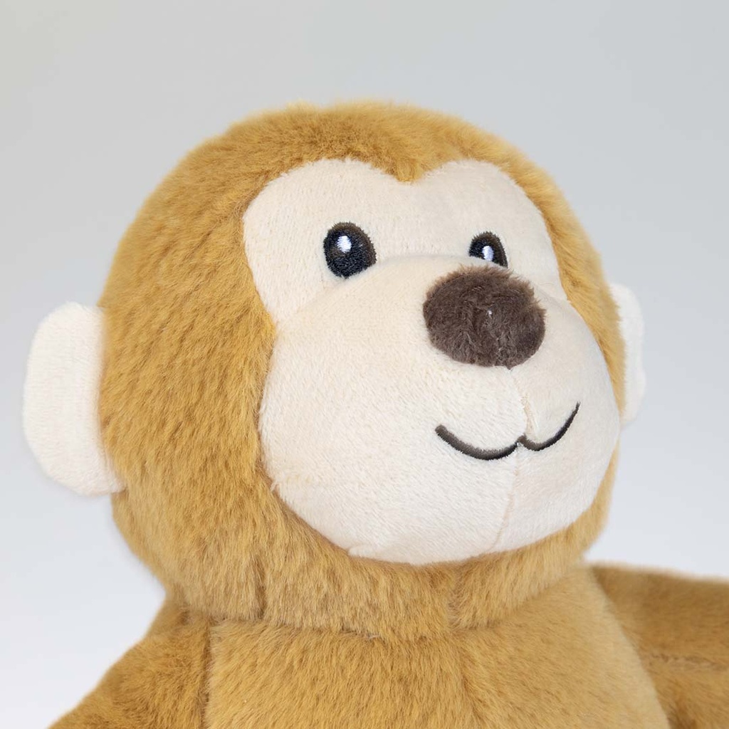 Duvo+ Plush Pawbies Monkey Dog Toy 26x17x27cm - Brown (new) 