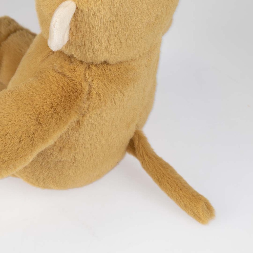 Duvo+ Plush Pawbies Monkey Dog Toy 26x17x27cm - Brown (new) 