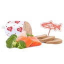 Duvo+ Sausage For Dogs - 200g [Salmon & Broccoli] (new) 