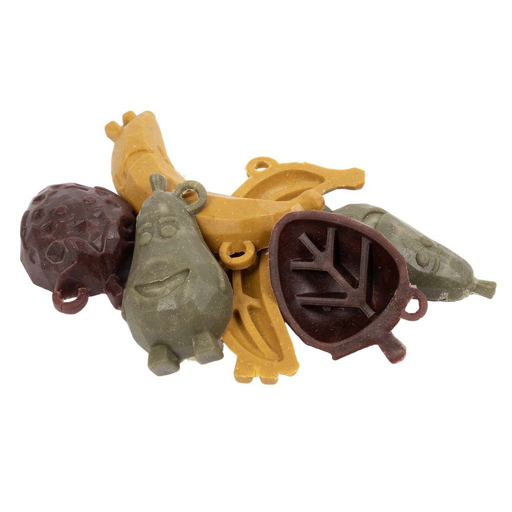 Duvo+ Garden Bites Fruity Friends-Mixed Colors-14cm-9pcs [76g] (new) 