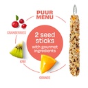 Witte Molen Puur Sticks With Cranberry & Kiwi For Canary  [Weight - 60g] (new)