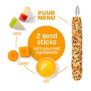 Witte Molen Puur Sticks With Apple & Carrot  For Canary  [Weight - 60g] (new) 