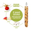 Witte Molen Puur Sticks With Rosehip & Apple For Budgie [Weight - 60g] (new)  