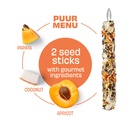 Witte Molen Puur Sticks With  Papaya & Apricot For Lovebird [Weight - 170g] (new)    