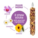 Witte Molen Chew Sticks With Hibiscus & Marigold For Rabbit & Small Animals [Weight - 80g] (new) 