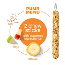 Witte Molen Chew Sticks With Banana & Apple For Rabbit & Small Animals [Weight - 180g] (new)  