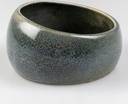 Duvo+ Feeding Bowl Stone Obliq Raw - 170ml - 11x11x6cm - [Grey] (new)
