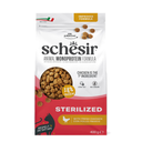 Schesir Monoprotein Adult Dry Cat Food –Sterilized-Fresh Chicken-400g