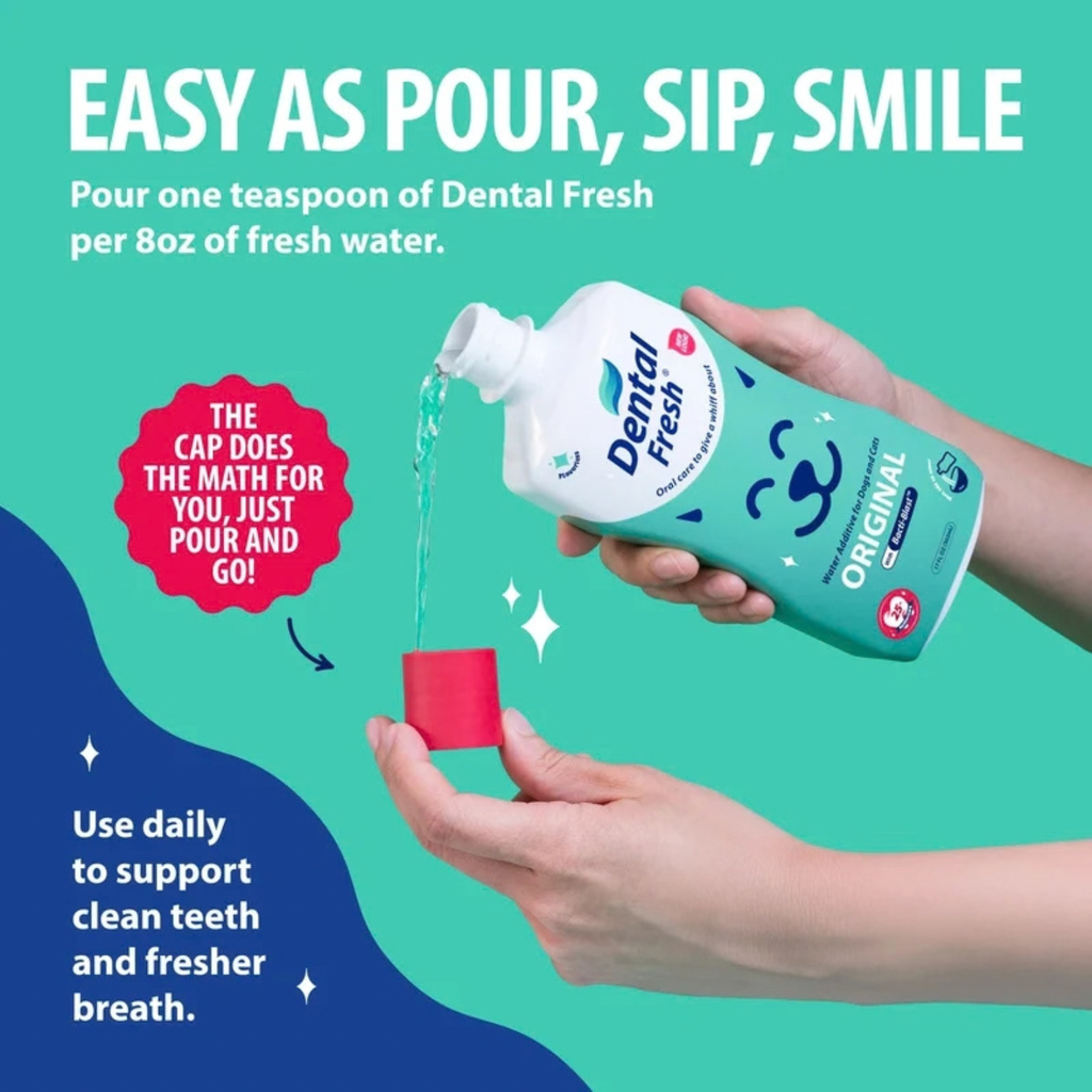 Synergy Labs Original Formula Dental Fresh - Dogs And Cats [17 Fl. Oz.][Volume - 503ml] 