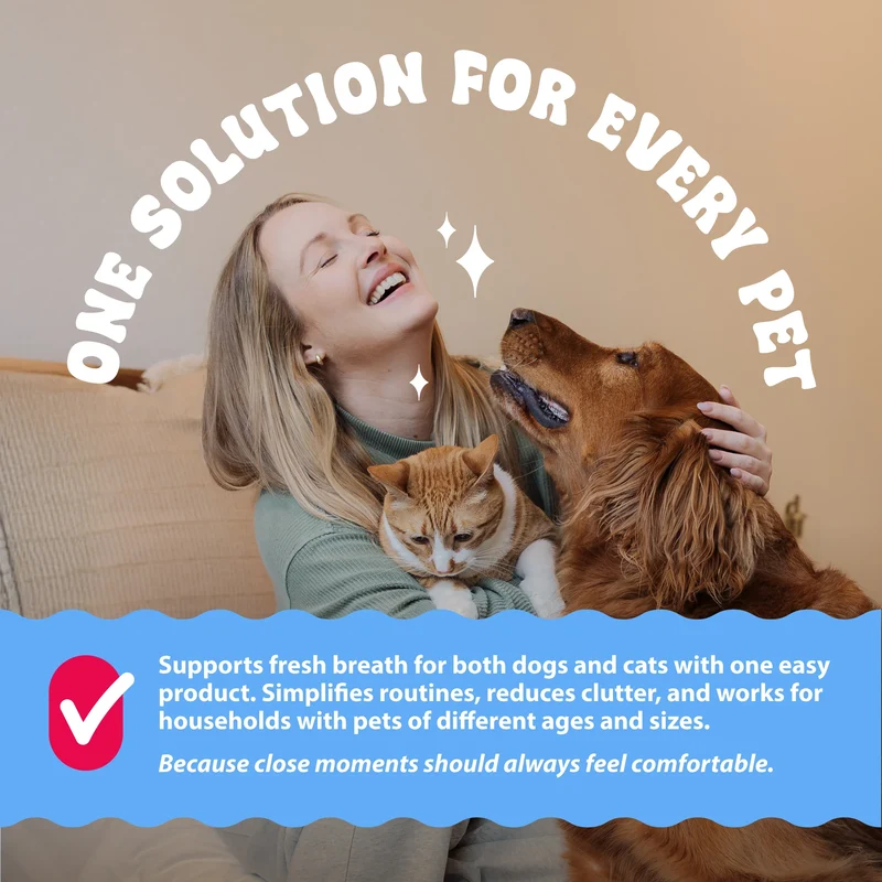 Synergy Labs Dental Fresh Plaque & Tartar Control Water Additive for Dogs & Cats - [Volume - 503ml]